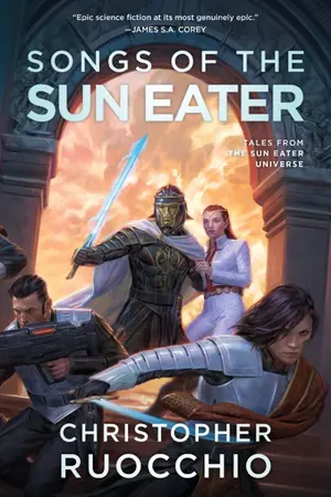 Songs of the Sun Eater by Christopher Ruocchio, front cover